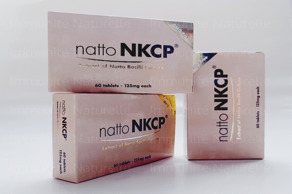 Paquet de 3 pièces de natto NKCP (60 comprimés)