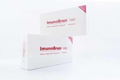 Paquet de 2 pièces d'ImunoBran 1000 (105 sachets)