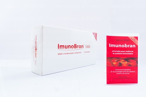 ImunoBran 1000 (105 sachets) avec livre gratuitement