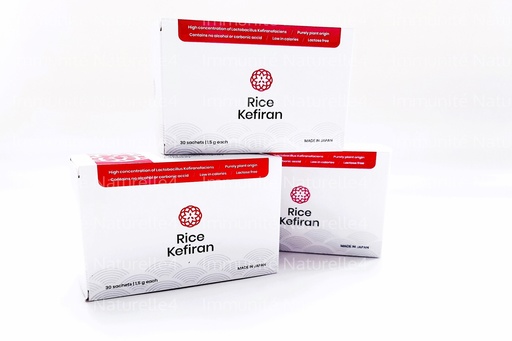 Paquet de 3 pièces de Rice Kefiran® (30 sachets)